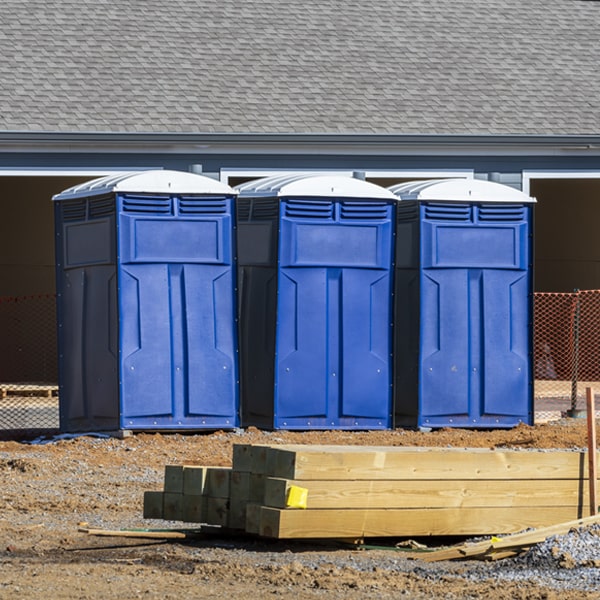 can i customize the exterior of the portable toilets with my event logo or branding in Bridgeville California